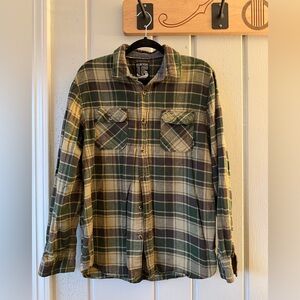 GUC Burton Flannel Shirt SIZE large